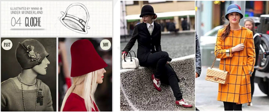 淑女種型帽 淑女種型帽