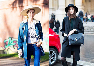 帽子是顯臉小的利器，秋冬就是要以帽取人